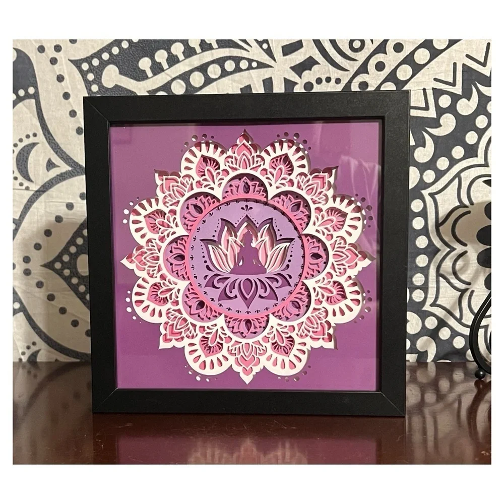 Buddha Shadow Box Unique Gift Ideas Holiday Gift Handcrafted‎